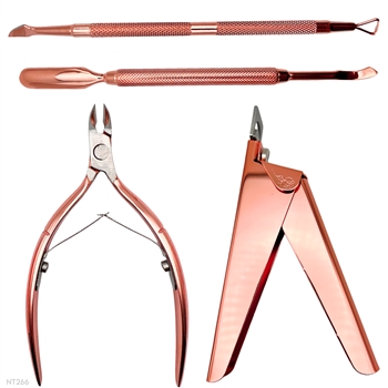 Rose Gold NAIL TIP CUTTER (4 pc Set)