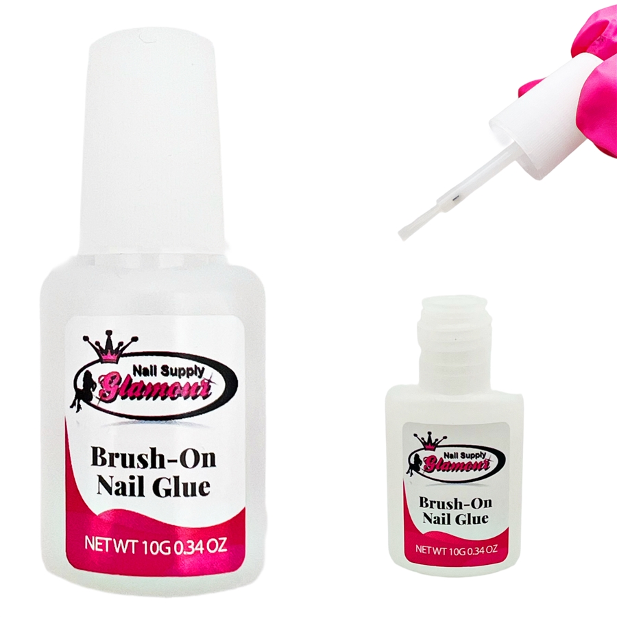 Kiss Nails Powerflex False Nails Accessories - Brush-On Nail Glue 5g | Nail  Polish Direct