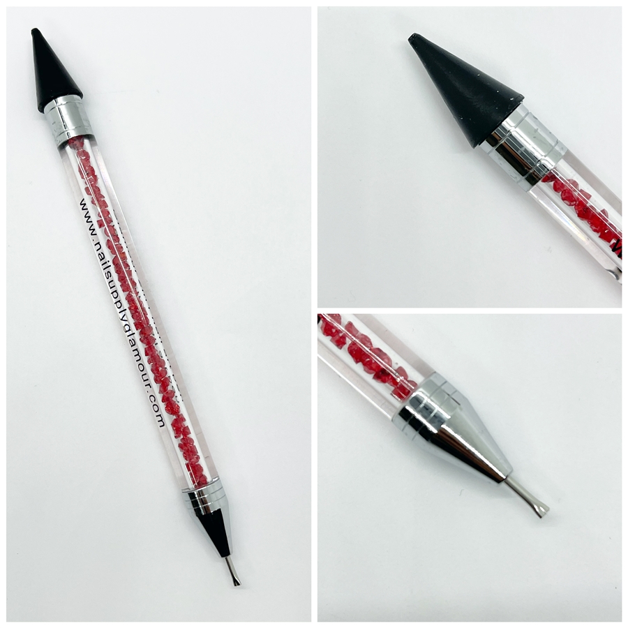 Nail Rhinestones Picker Wax Pencil - Easy Gem Application