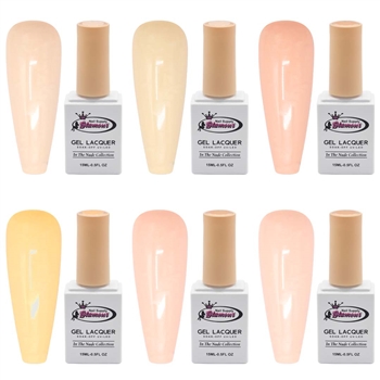 Gel Lacquer IN THE NUDE Collection #01-06