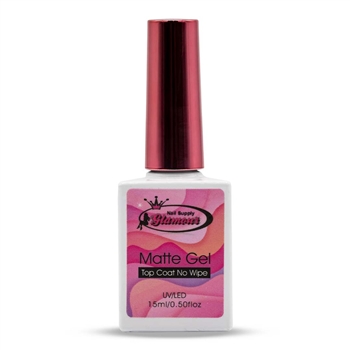 MATTE GEL No Wipe Topcoat UV/LED