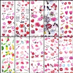 VALENTINE'S Foil Transfer set of 10 designs
