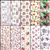 ROSES Foil Transfer set of 10 designs