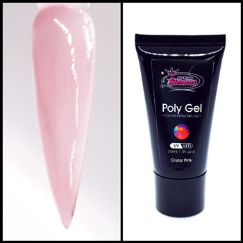Glamour POLY GEL (Cristal Pink)