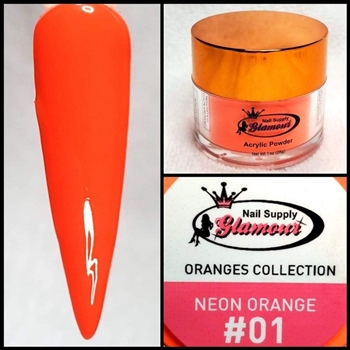 Glamour ORANGES Acrylic collection