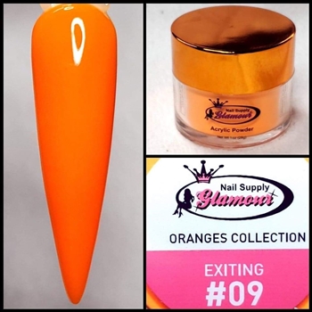 Glamour ORANGES Acrylic collection