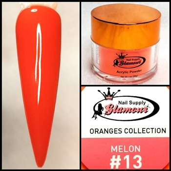 Glamour ORANGES Acrylic collection