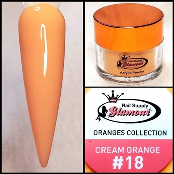 Glamour ORANGES Acrylic collection