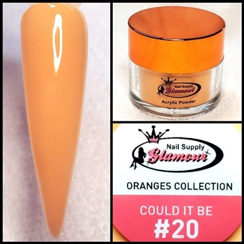 Glamour ORANGES Acrylic collection