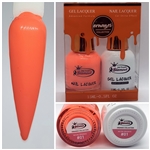 ORANGES Gel Polish / Nail Lacquer DUO NEON ORANGE # 01