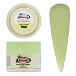 2 in 1 Acrylic & Dip PASTEL Collection PASTE LIME! #08 1oz