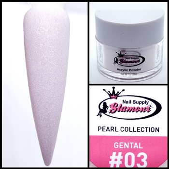 Glamour PEARL Acrylic collection GENTAL 1 oz #03