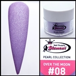 Glamour PEARL Acrylic collection OVER THE MOON 1 oz #08