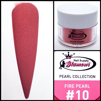 Glamour PEARL Acrylic collection FIRE PEARL 1 oz #10