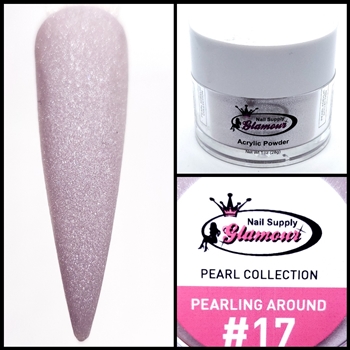 Glamour PEARL Acrylic collection PEARLING AROUND 1 oz #17