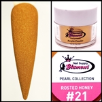 Glamour PEARL Acrylic collection ROSTED HONEY 1 oz #21