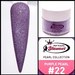 Glamour PEARL Acrylic collection PURPLE PEARL 1 oz #22