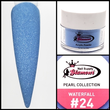 Glamour PEARL Acrylic collection WATERFALL 1 oz #24