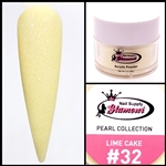 Glamour PEARL Acrylic collection LIME CAKE 1 oz #32