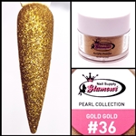 Glamour PEARL Acrylic collection GOLD GOLD 1 oz #36