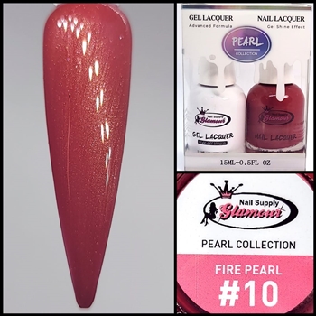 PEARL Gel Polish / Nail Lacquer FIRE PEARL #10