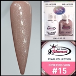 PEARL Gel Polish / Nail Lacquer COVERING SKIN #15