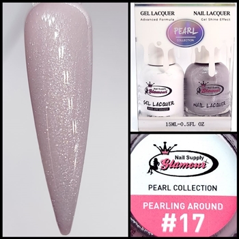 PEARL Gel Polish / Nail Lacquer PEARLING AROUND #17