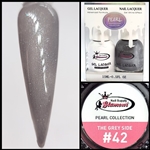PEARL Gel Polish / Nail Lacquer THE GREY SIDE #42