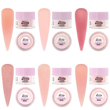 PINK FRENCH 2 in 1 Acrylic / Dip Collection #1-6 1/2oz