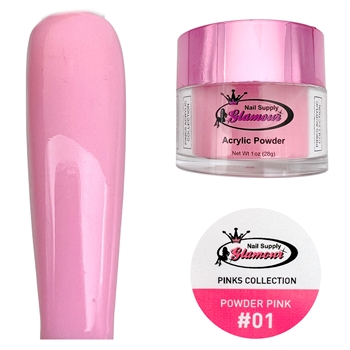 Glamour Acrylic POWDER PINK 1 oz #01