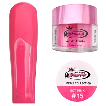 Glamour Acrylic HOT PINK 1 oz #15