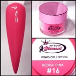 Glamour Acrylic REDISH PINK 1 oz #16
