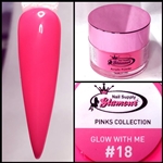 Glamour PINKS Acrylic Collection GLOW WITH ME #18 1oz