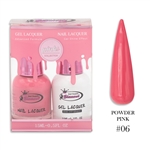 PINKS Gel Polish / Nail Lacquer DUO I'M HOME # 06