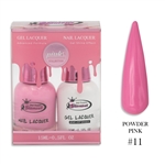 PINKS Gel Polish / Nail Lacquer DUO BUBBLE GUM # 11
