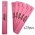 PINK Nail Files JUMBO SQUARE 180/180 (Pack 25 pcs)