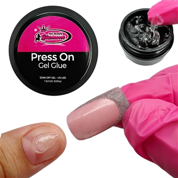 PRESS ON Gel Glue (Jar) 0.50floz