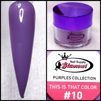 Glamour PURPLES Acrylic collection