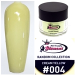 Glamour RANDOM Acrylic collection CREAM YELLOW 1oz #004