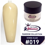 Glamour RANDOM Acrylic collection KINDA GLAD 1oz #019