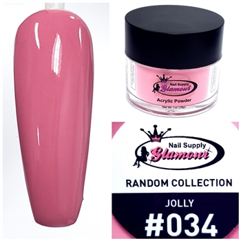 Glamour RANDOM Acrylic collection JOLLY 1oz #034