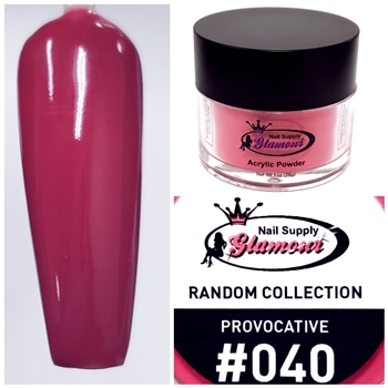 Glamour RANDOM Acrylic collection PROVOCATIVE 1oz #040