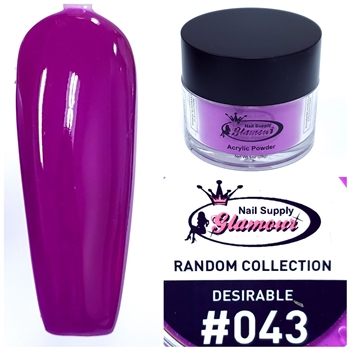 Glamour RANDOM Acrylic collection DESIRABLE 1oz #043