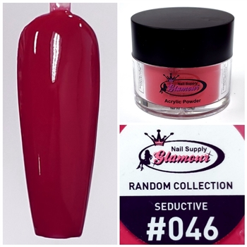 Glamour RANDOM Acrylic collection SEDUCTIVE 1oz #046