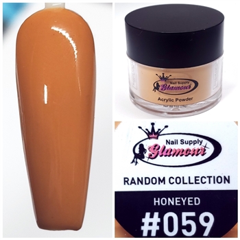 Glamour RANDOM Acrylic collection HONEYED 1oz #059