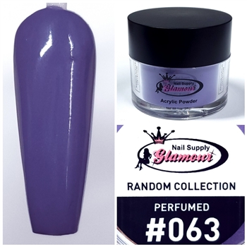 Glamour RANDOM Acrylic collection PERFUMED 1oz #063