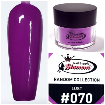 Glamour RANDOM Acrylic collection LUST 1oz #070