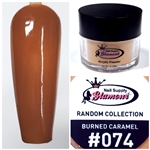 Glamour RANDOM Acrylic collection BURNED CARAMEL 1oz #074