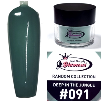 Glamour RANDOM Acrylic collection DEEP IN THE JUNGLE 1oz #091