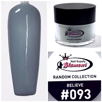 Glamour RANDOM Acrylic collection BELIEVE 1oz #093